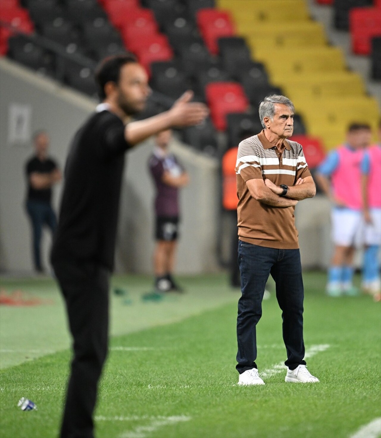 Trendyol Süper Lig'in 6. haftası Gaziantep FK ile Trabzonspor Gaziantep Büyükşehir Stadında...