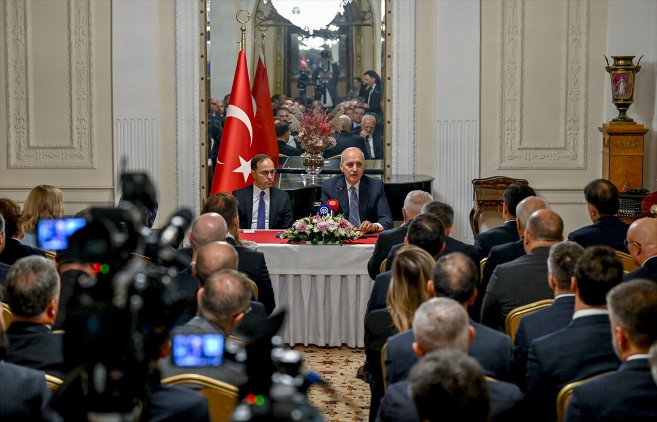 Türkiye Büyük Millet Meclisi (TBMM) Başkanı Numan Kurtulmuş, resmî ziyaret dolayısıyla bulunduğu...