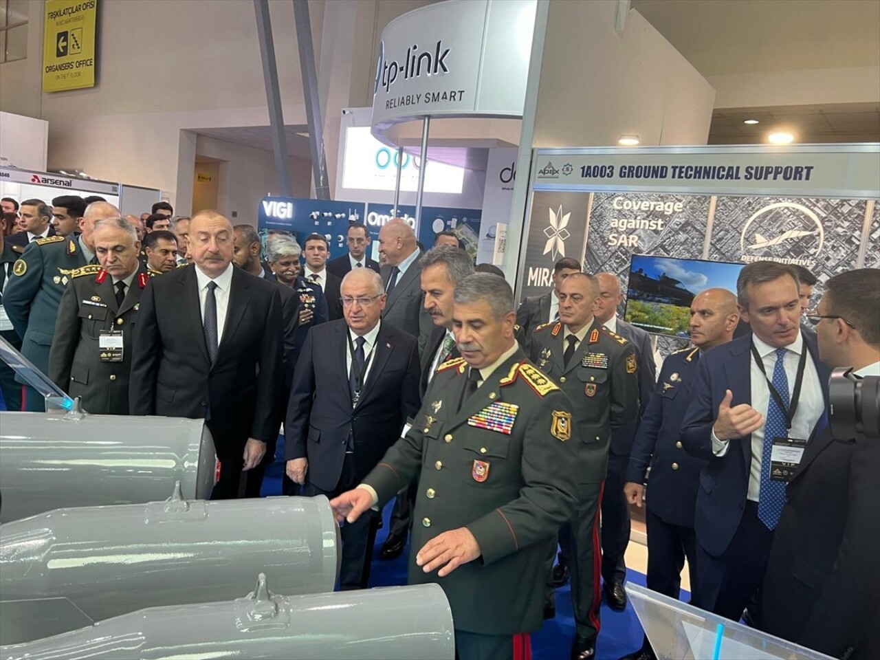 Azerbaycan'ın başkenti Bakü'de 5. Uluslararası Savunma Fuarı (ADEX 2024) açıldı. Millî Savunma...