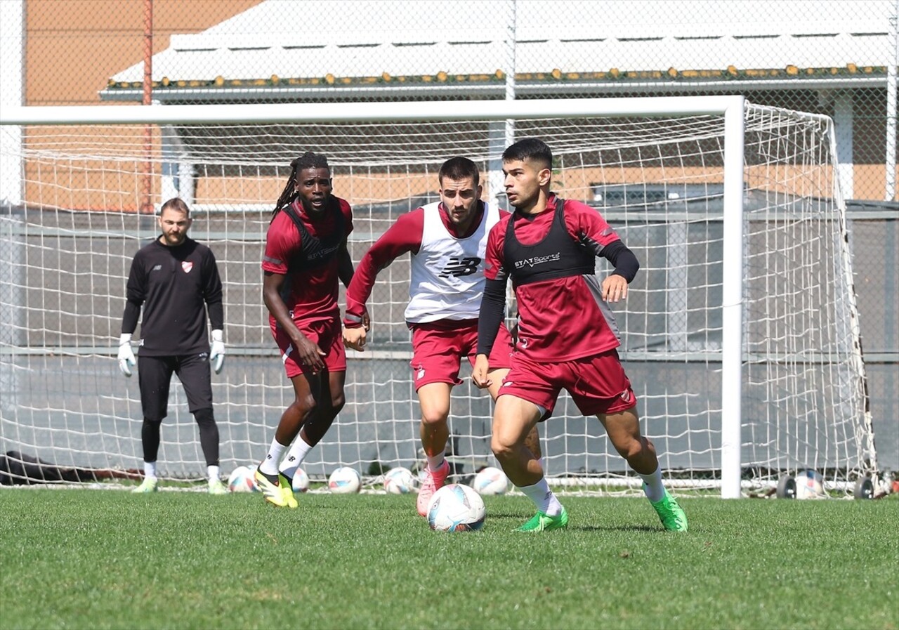 Boluspor, Trendyol 1. Lig'in 7. haftasında oynayacağı Manisa FK maçının hazırlıklarına Karaçayır...