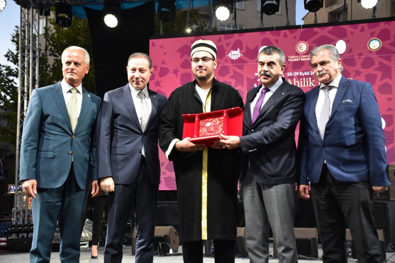 Milli Eğitim Bakanı Yusuf Tekin, Kırşehir Cacabey Meydanı'nda düzenlenen 37. Ahilik Haftası...