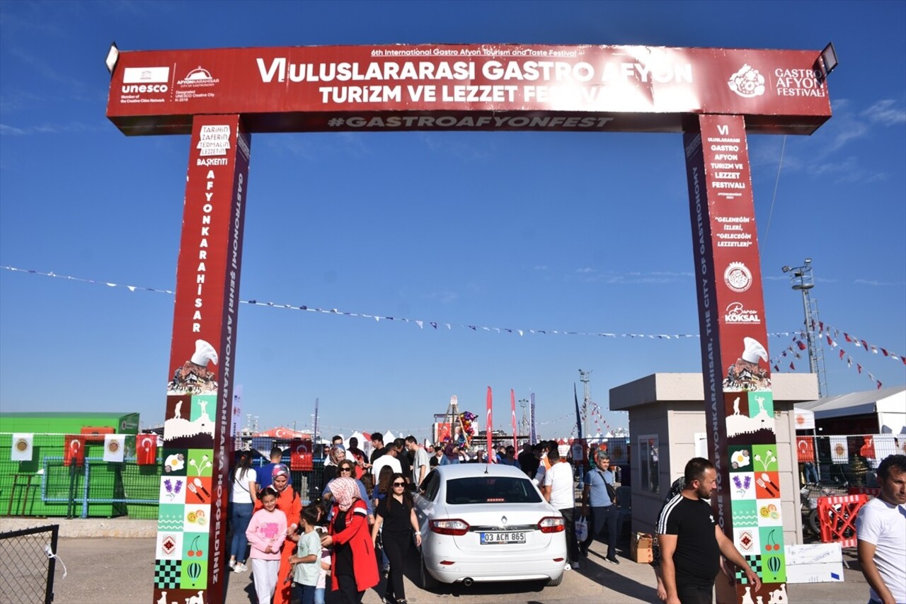 Afyonkarahisar'da 6. Uluslararası Gastro Afyon Turizm ve Lezzet Festivali sürüyor. Afyonkarahisar...