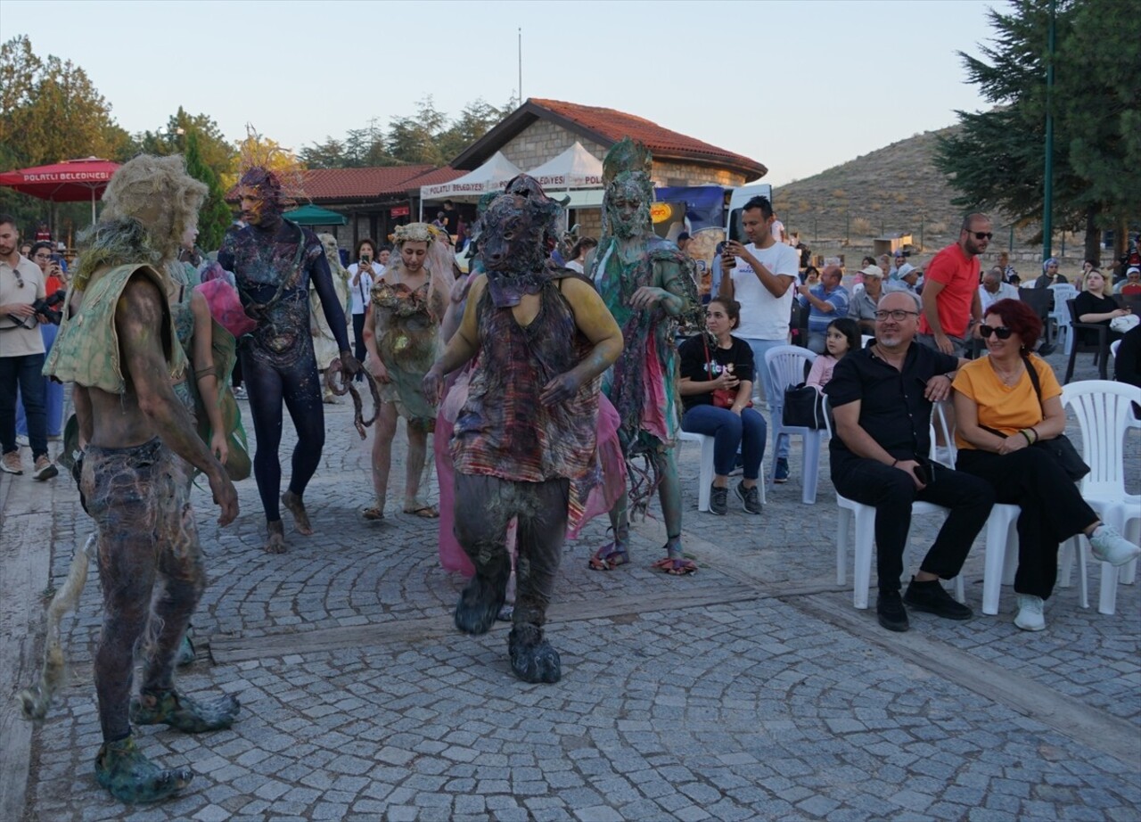 Ankara'nın Polatlı ilçesinde, Gordion Arkeofilm Festivali kapsamında "Frigya’nın Saklı Sesleri"...