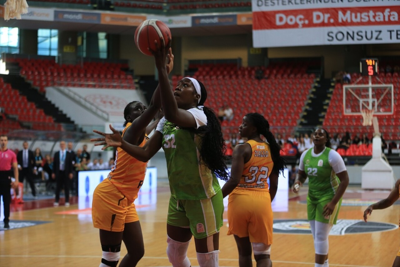 ING Kadınlar Basketbol Süper Ligi'nin ilk haftasında Melikgazi Kayseri Basketbol ile Danilos Pizza...