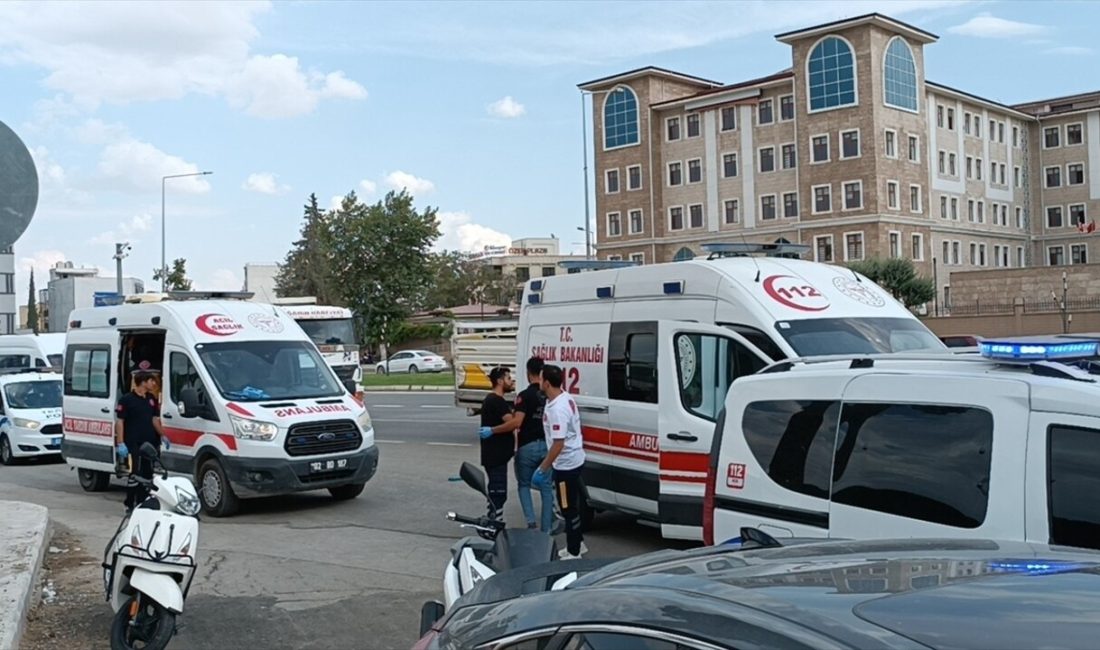 Adıyaman'da meydana gelen trafik