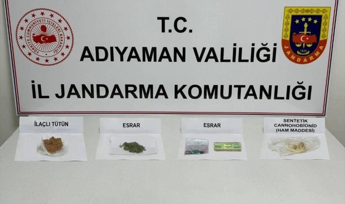 Adıyaman'da düzenlenen uyuşturucu operasyonunda