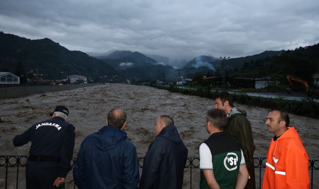 Artvin'de etkili yağışlar sonrası