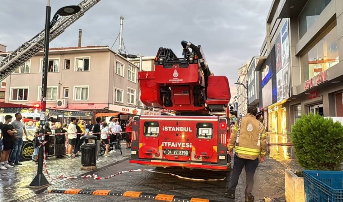 Ataşehir'de bir iş merkezinin