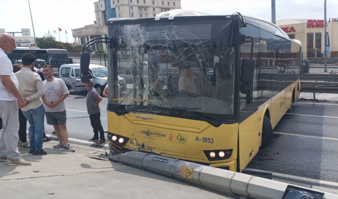 Avcılar'da yolcu taşımayan İETT