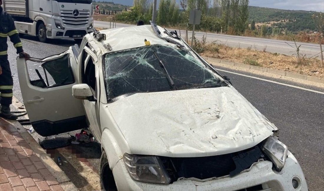 Bilecik'te meydana gelen trafik