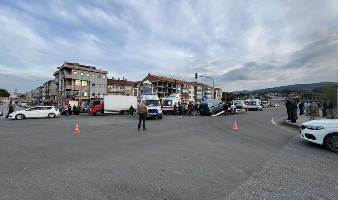 Bolu'nın Mengen ilçesinde bir