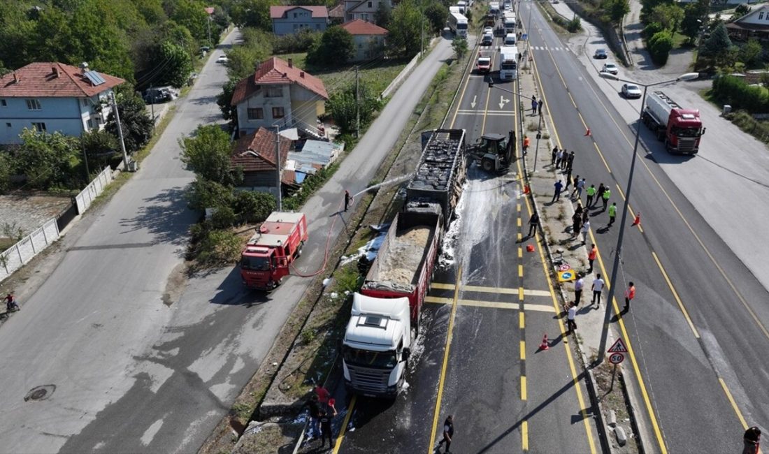 Düzce'nin Kaynaşlı ilçesinde bir