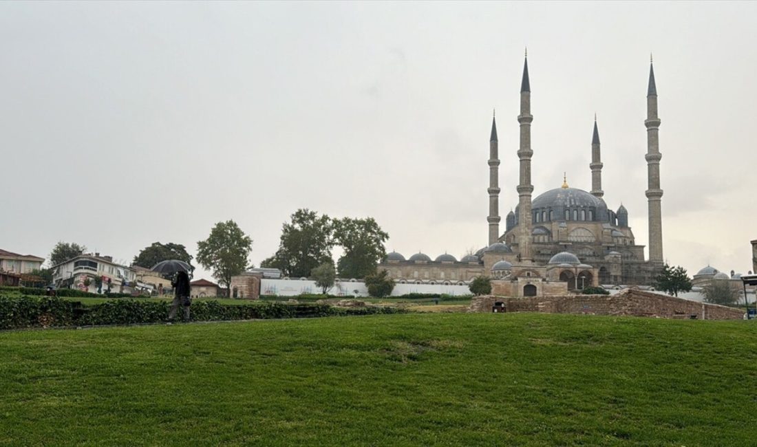 Edirne'de sağanak yağışlar hayatı