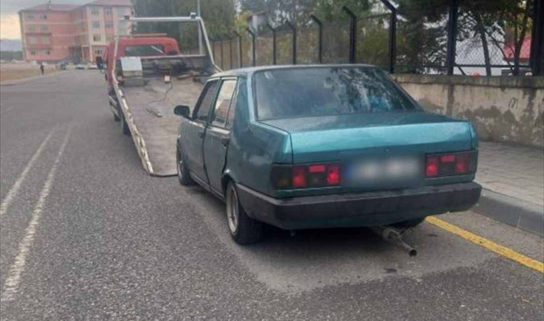 Erzurum'da abartı egzoz gürültüsünden