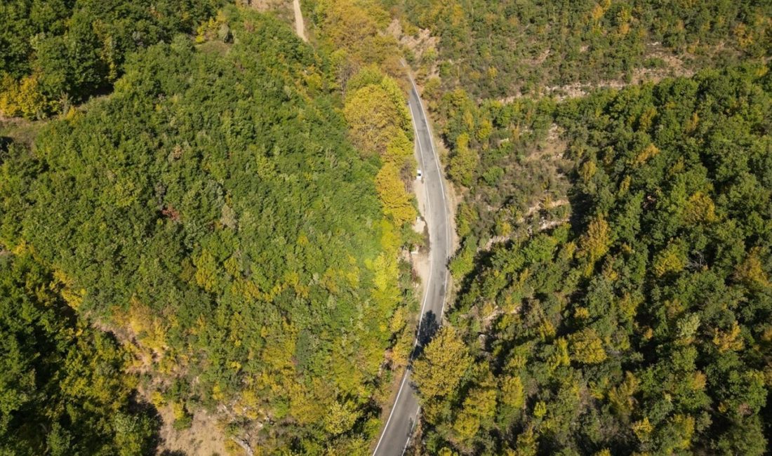 Tekirdağ'daki Ganos Dağı eteklerinde