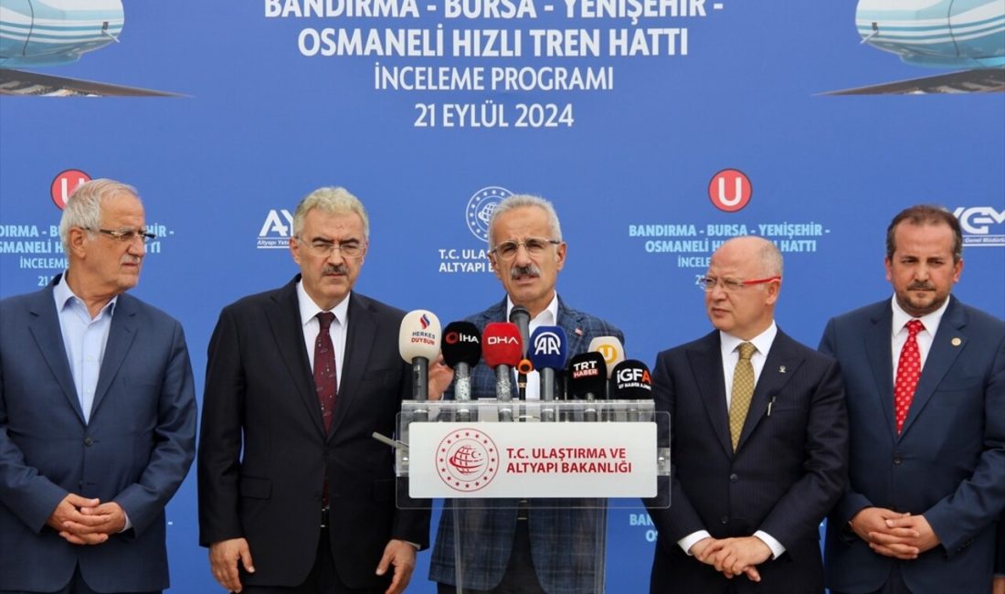 Bakan Uraloğlu, Bursa hızlı