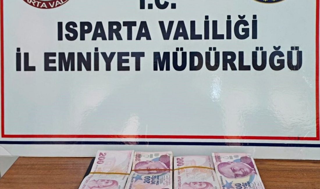 Isparta'da emeklinin maaşını çalan