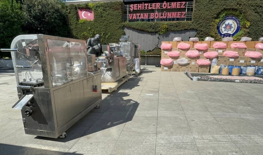 İstanbul’da gerçekleştirilen uyuşturucu operasyonunda