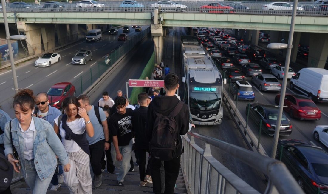 İstanbul'da sabah saatlerinde trafik