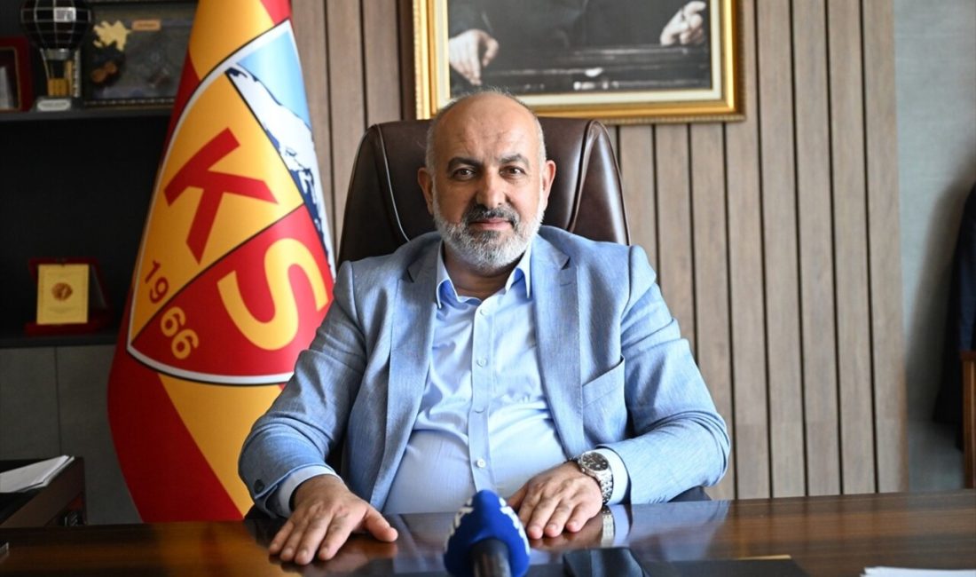 Kayserispor Başkanı Ali Çamlı,