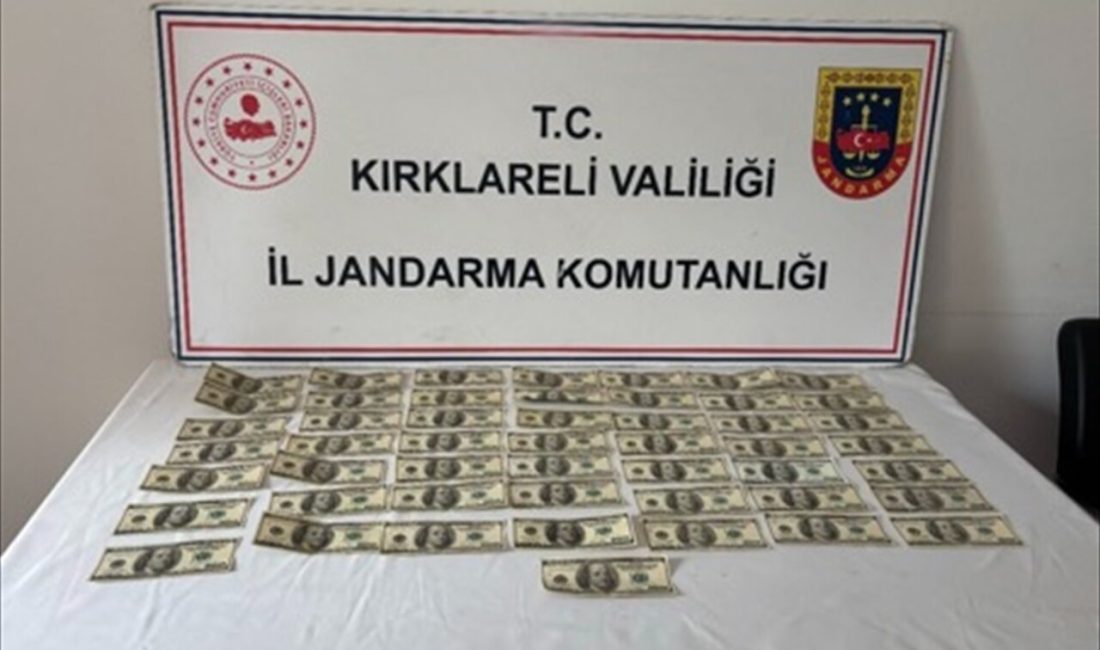 Kırklareli'nde jandarma sahte 5