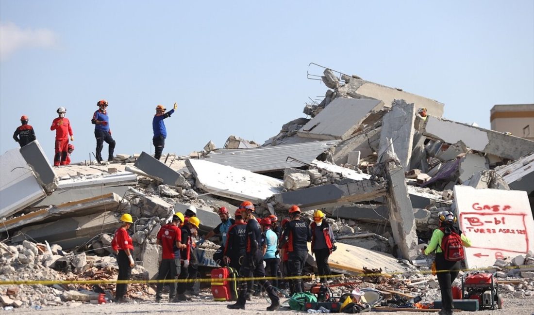 Mersin'de, Türkiye Afet Müdahale