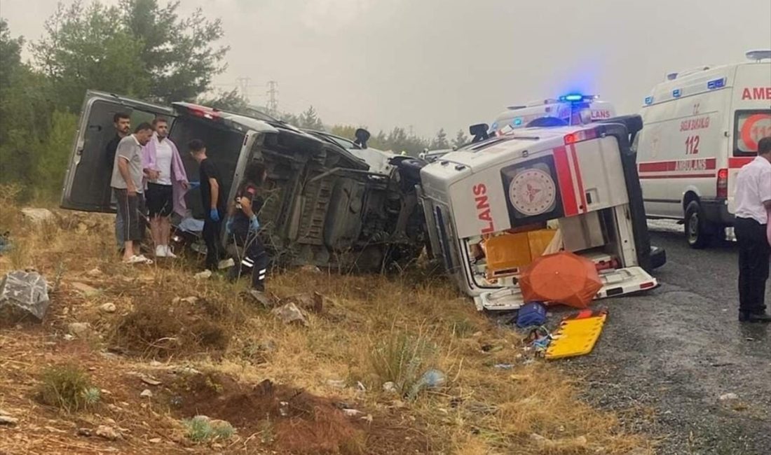 Muğla'nın Yatağan ilçesinde meydana