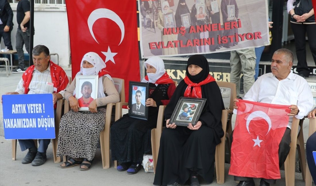 Muşlu aileler, çocuklarını PKK'dan