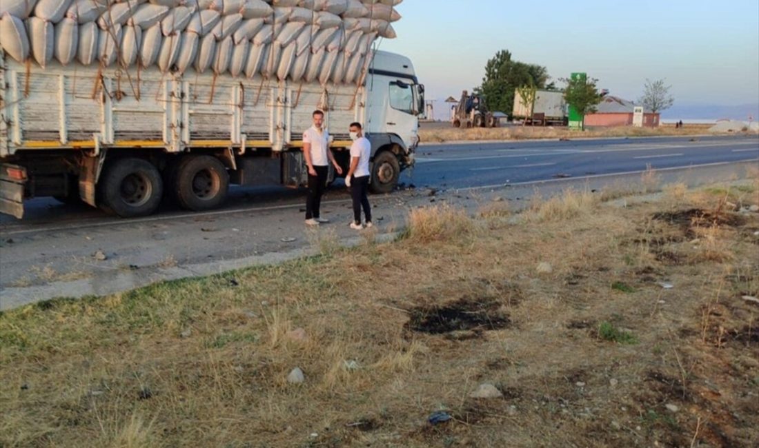 Muş-Bingöl kara yolunda meydana