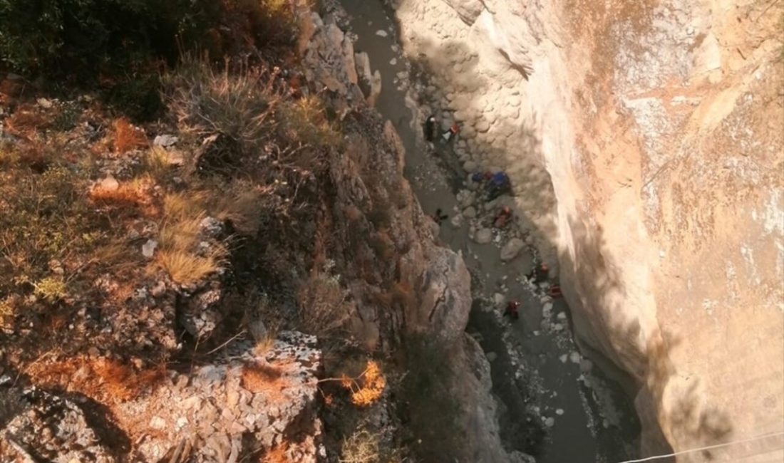 Muğla'nın Seydikemer ilçesindeki Saklıkent