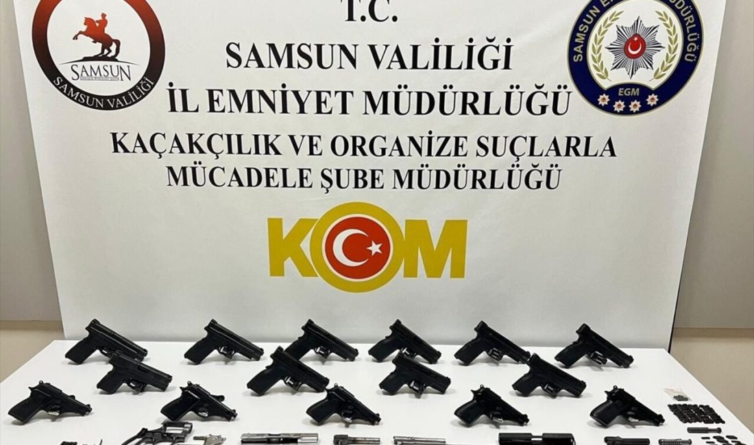 Samsun'da düzenlenen operasyonda kaçak