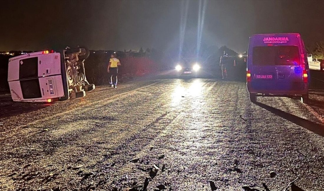 Şanlıurfa'da meydana gelen trafik