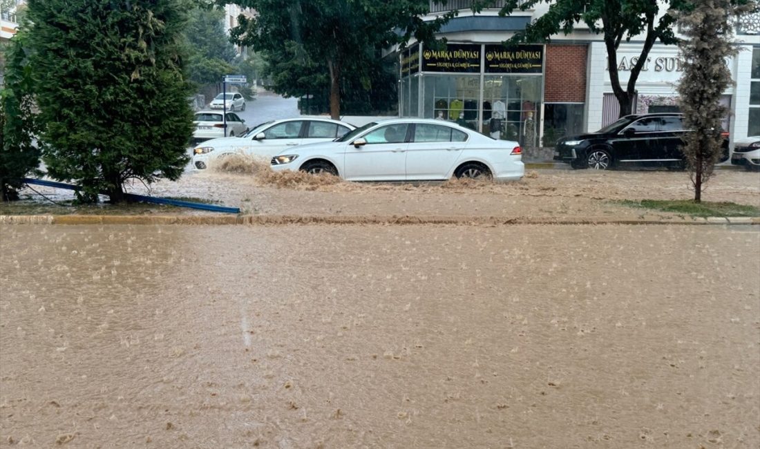 Şanlıurfa'da etkili olan sağanak