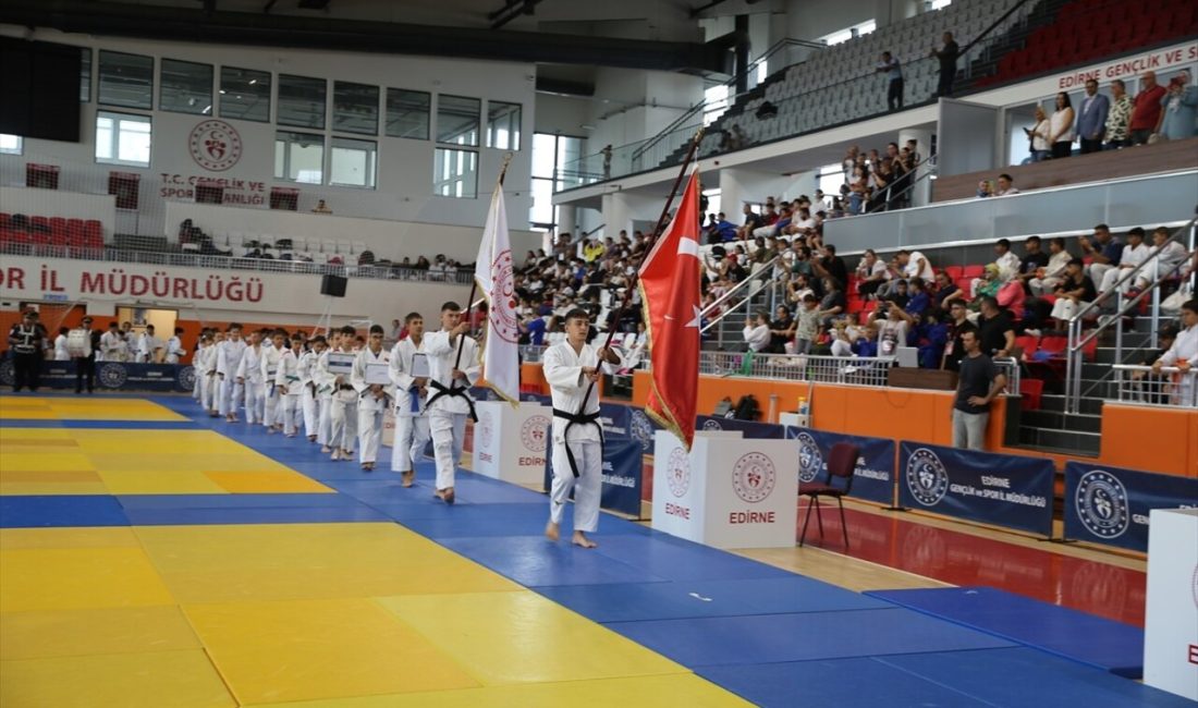 Edirne'de düzenlenen Uluslararası Judo