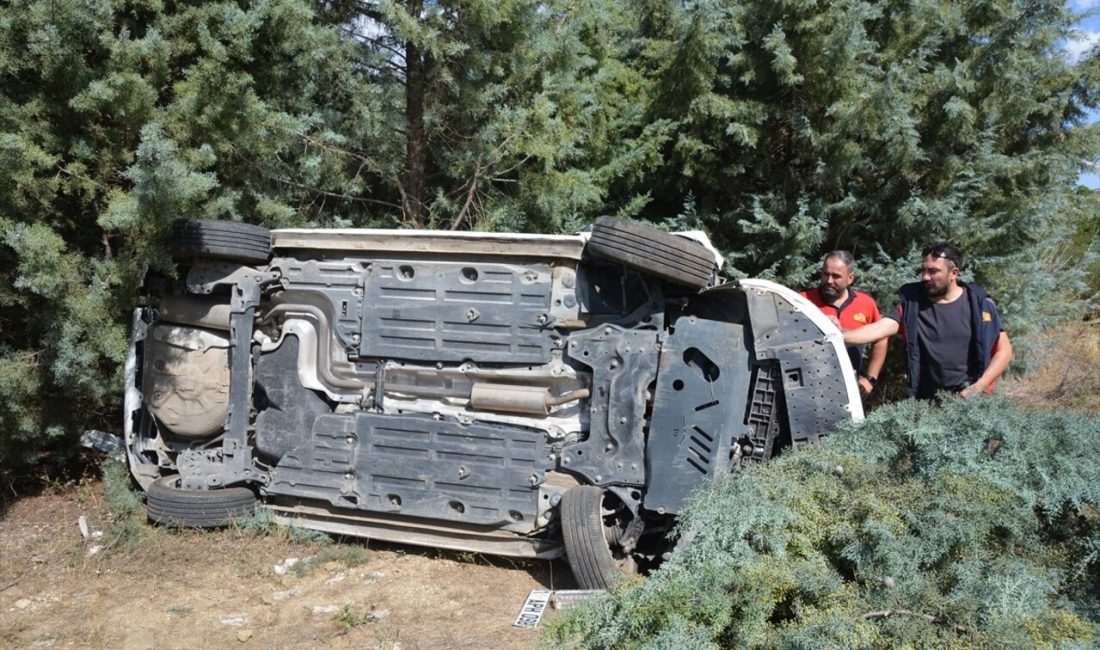 Uşak'ta meydana gelen kazada