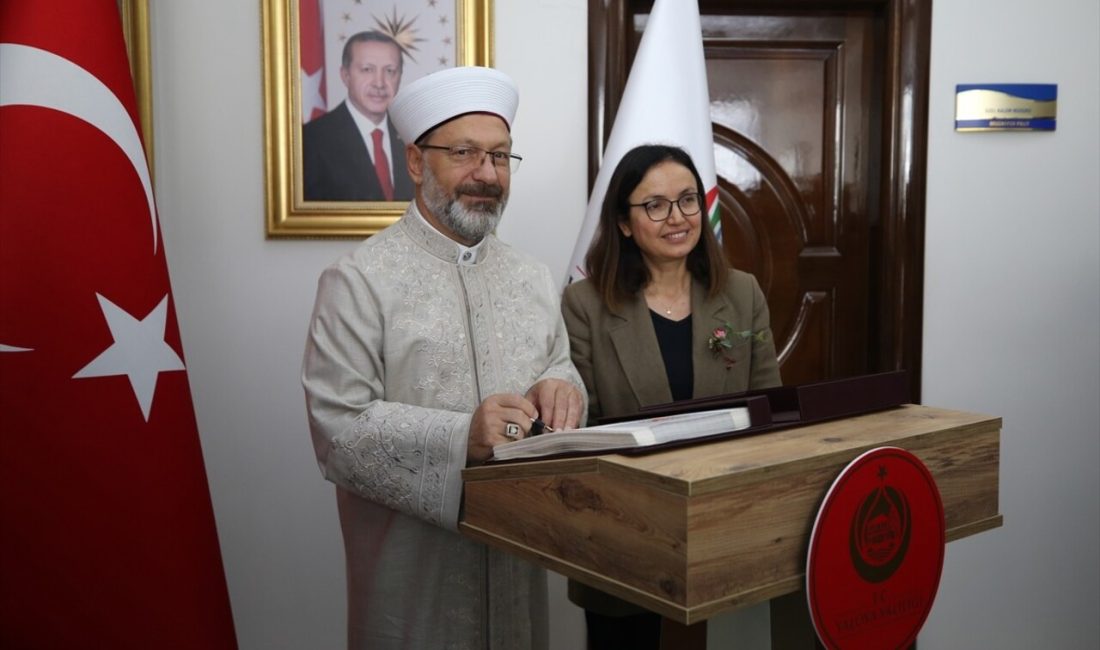 Diyanet İşleri Başkanı Erbaş,