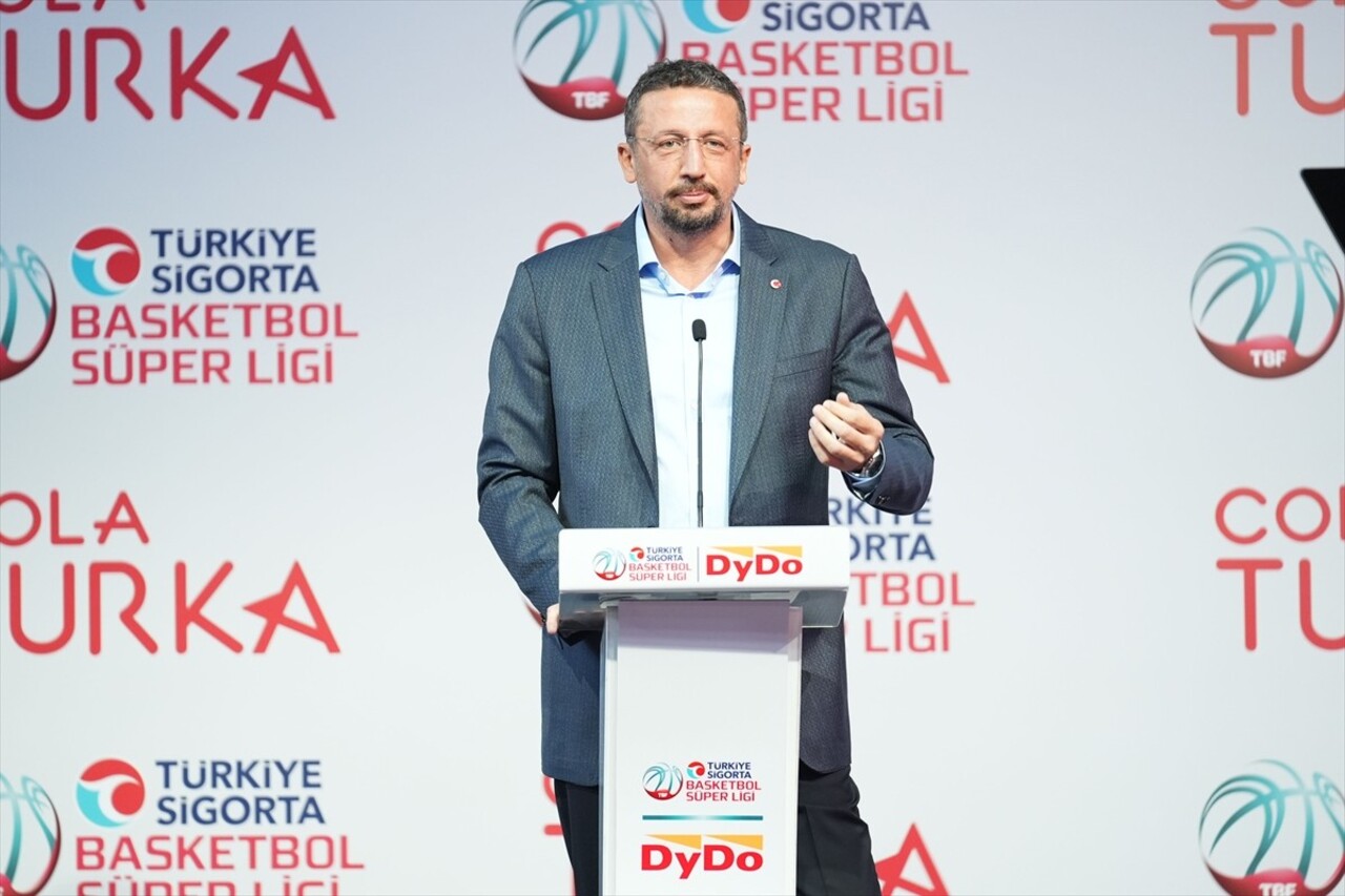 Türkiye Basketbol Federasyonu (TBF) ile DyDo Drinco arasında Türkiye Sigorta Basketbol Süper Ligi...