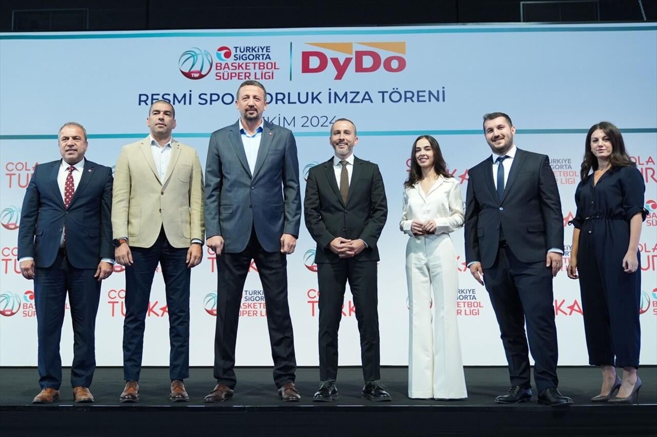 Türkiye Basketbol Federasyonu (TBF) ile DyDo Drinco arasında Türkiye Sigorta Basketbol Süper Ligi...