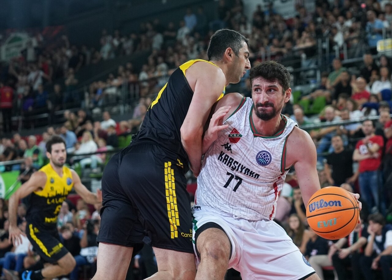 Basketbol Şampiyonalar Ligi C Grubu ilk hafta maçında Karşıyaka, İspanyol temsilcisi La Laguna...