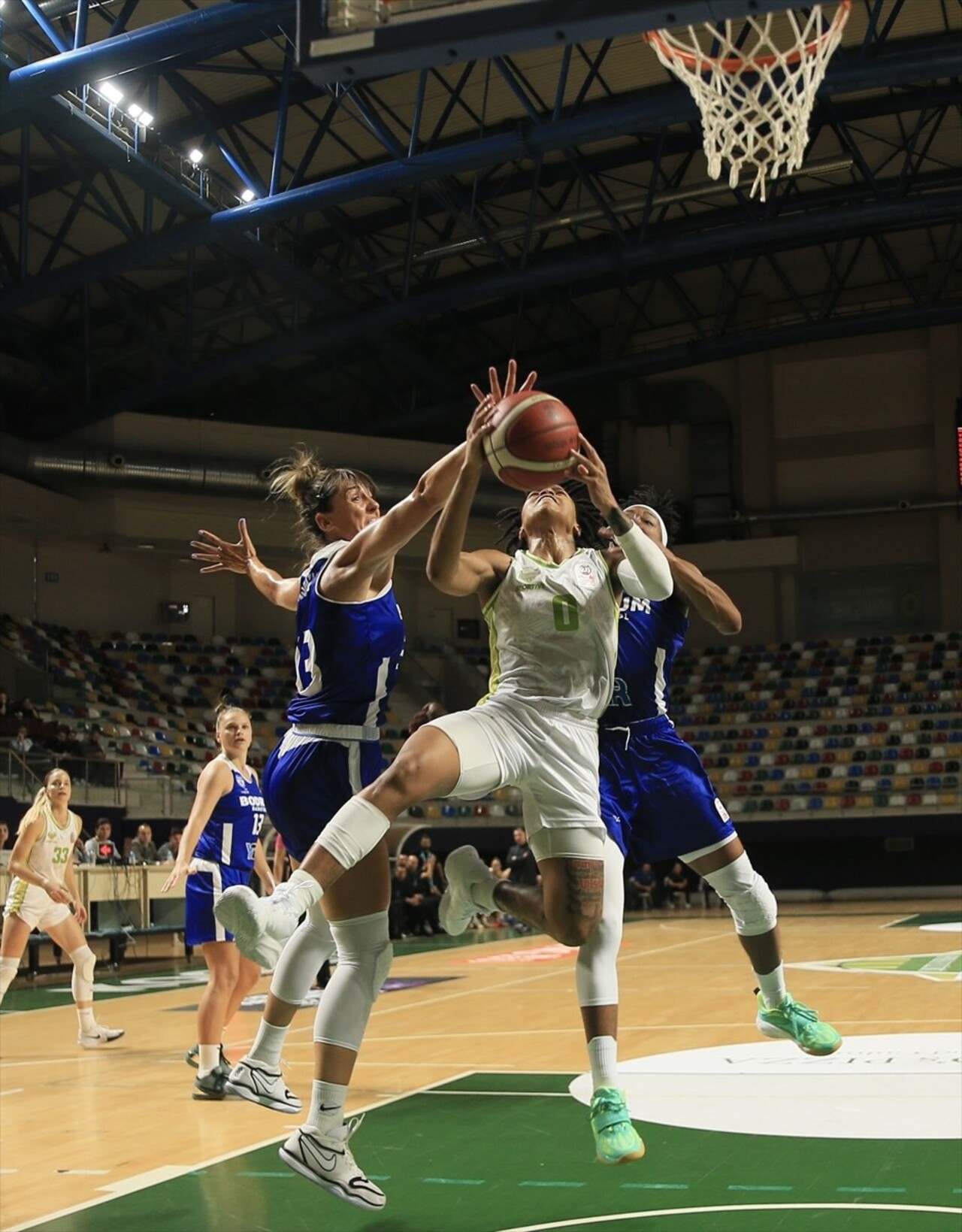 ING Kadınlar Basketbol Süper Ligi'nde Danilos Pizza ile YTR Gayrimenkul Bodrum Basketbol...