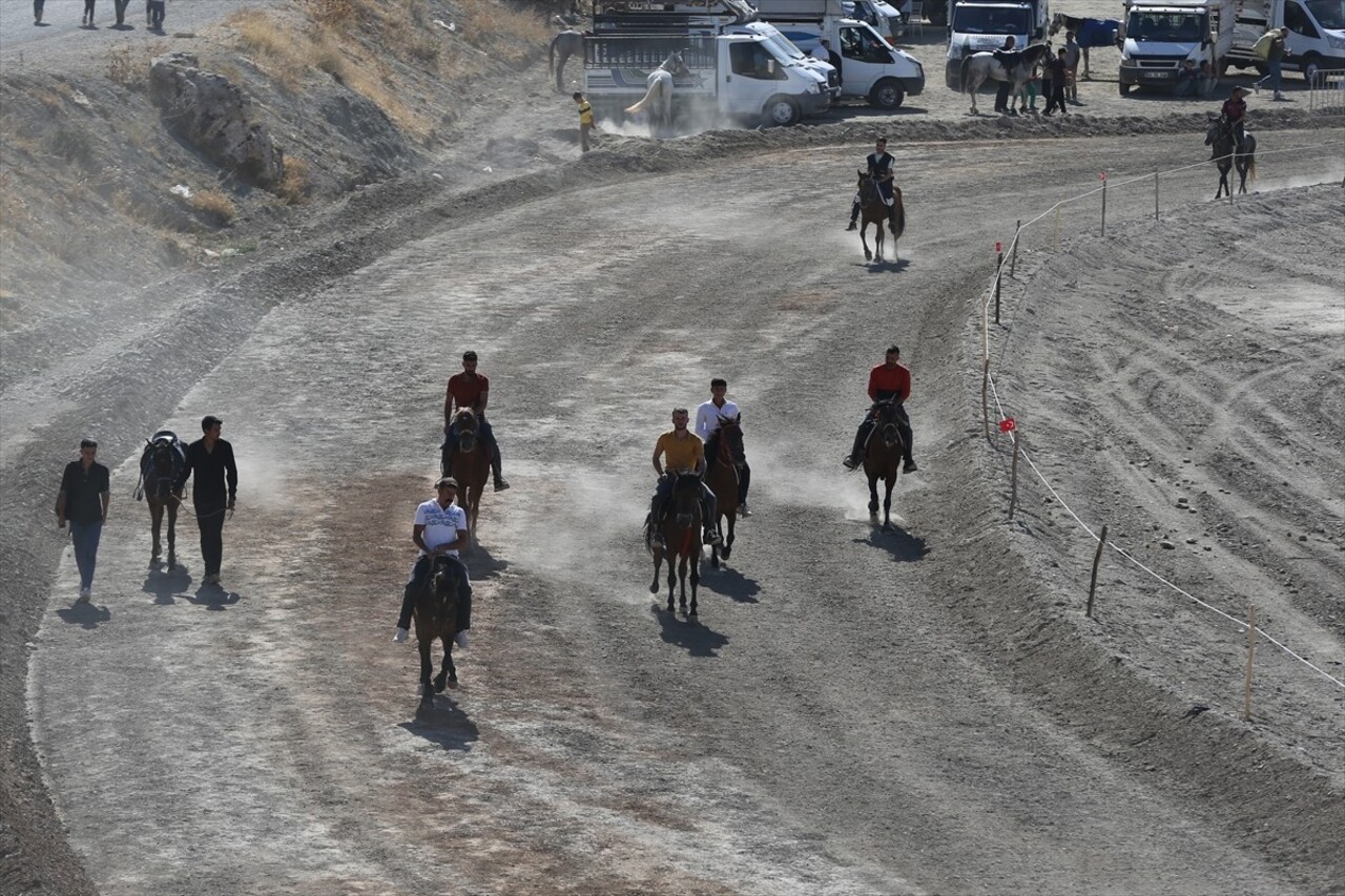 Mardin'in merkez Artuklu ilçesinde Gençlik ve Spor Bakanlığı, Valilik, Türkiye Geleneksel Atlı...