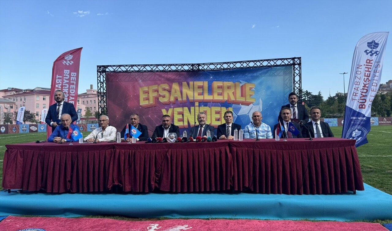 Trabzon'da "Efsanelerle Yeniden Futbol Turnuvası", yarın saat 16.00'daki karşılaşmayla başlayacak....