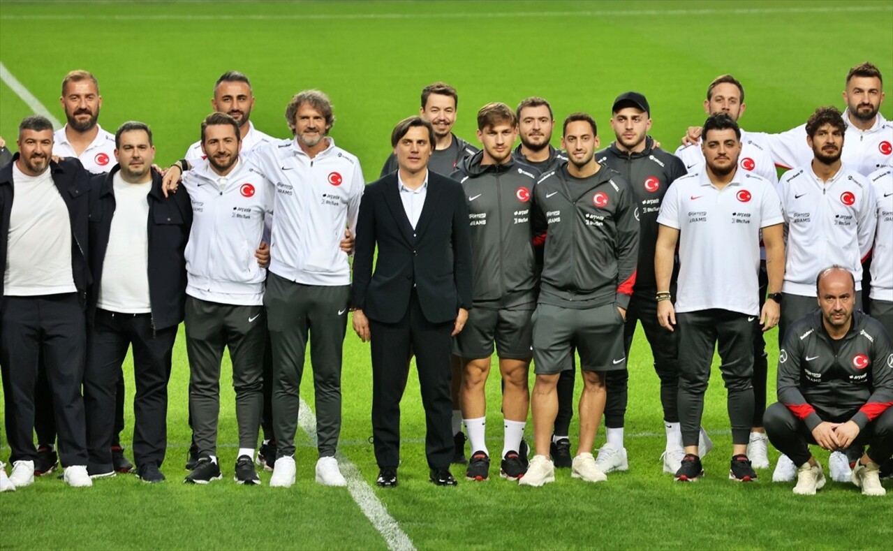 UEFA Uluslar B Ligi 4. Grup müsabakasında yarın Karadağ ile karşılaşacak A Milli Futbol Takımı...