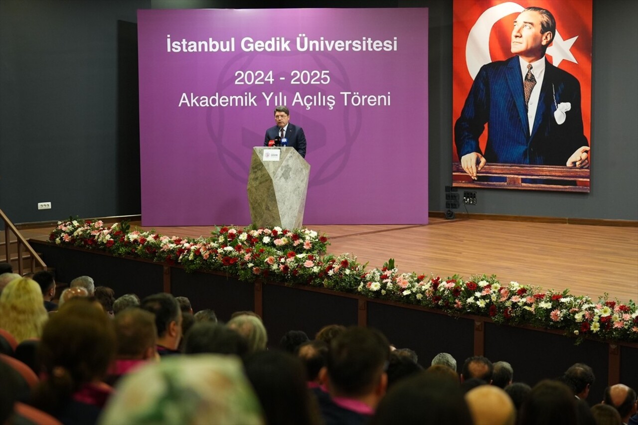 Adalet Bakanı Yılmaz Tunç, Gedik Üniversitesi'nde 2024-2025 Akademik Yılı Açılış Töreni'ne...