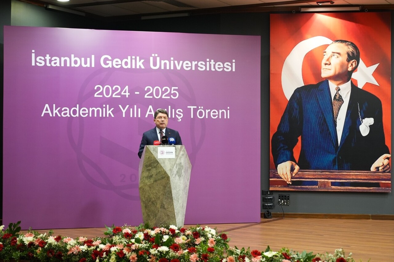 Adalet Bakanı Yılmaz Tunç, Gedik Üniversitesi'nde 2024-2025 Akademik Yılı Açılış Töreni'ne...