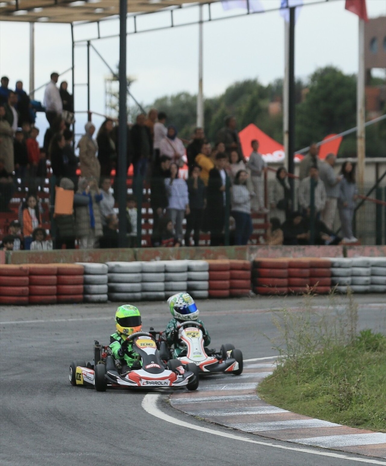 MOTUL 2024 Türkiye Karting Şampiyonası'nın 5. ayak yarışları, Kocaeli'nin Körfez ilçesinde...