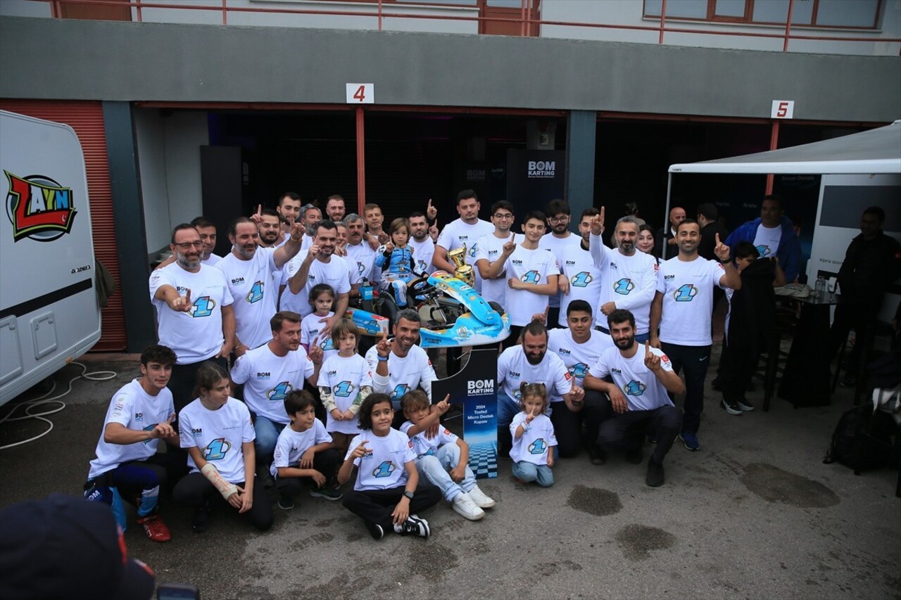 Borusan Otomotiv Motorsport (BOM) Karting Takımı'ndan 5 yaşındaki Zayn Sofuoğlu, MOTUL Türkiye...