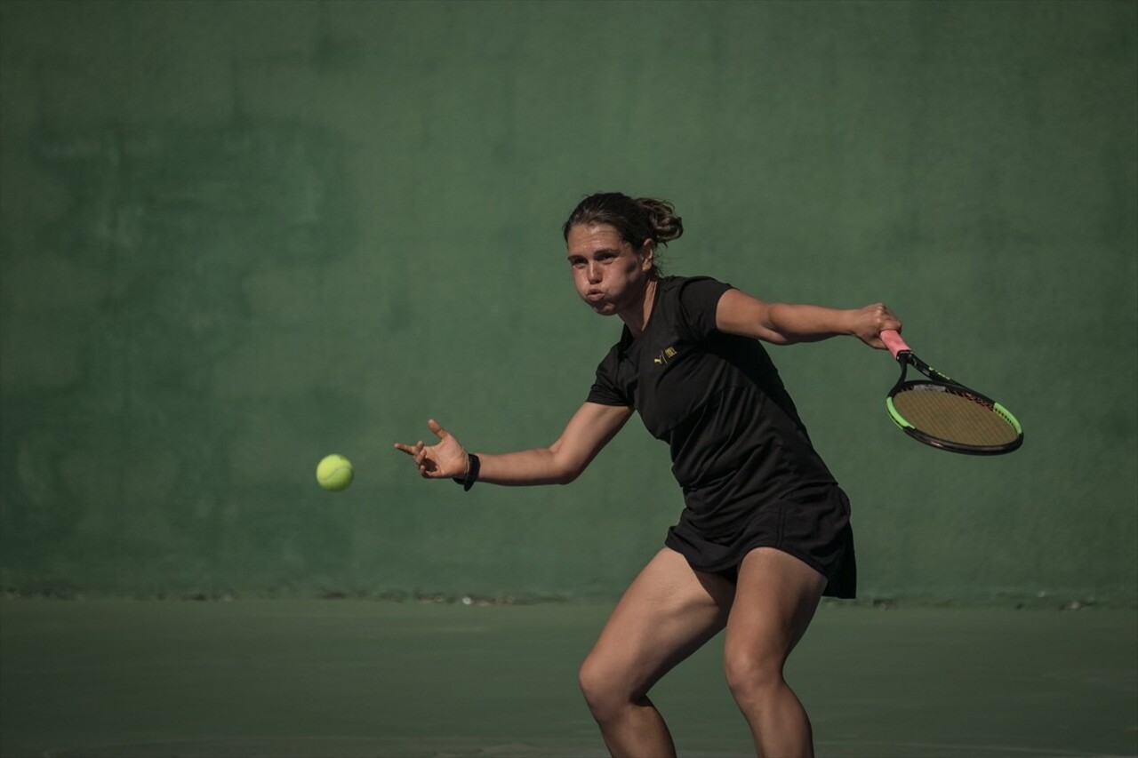 Enplus Masters Kadınlar Tenis Serisi'nin finalleri Ankara Tenis Eğitim Merkezi’nde...