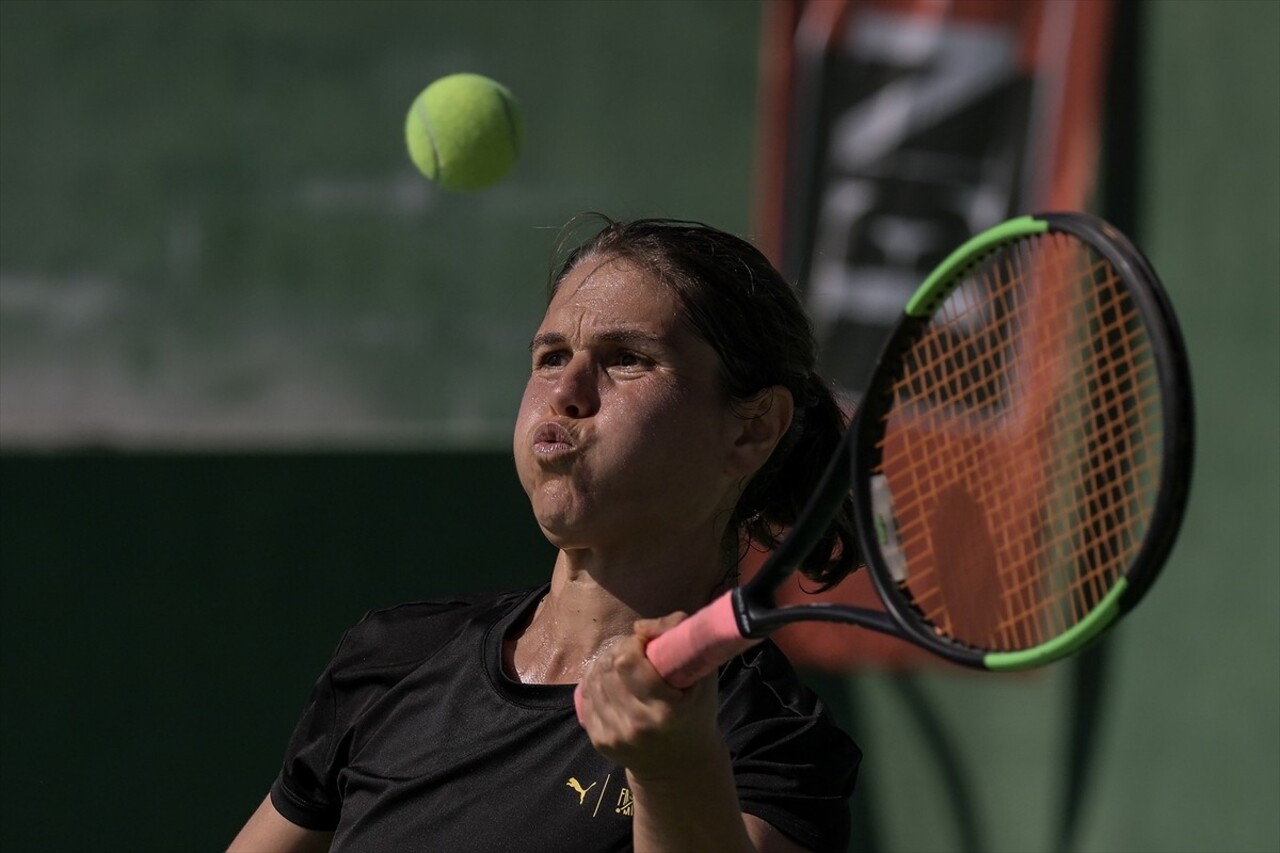 Enplus Masters Kadınlar Tenis Serisi'nin finalleri Ankara Tenis Eğitim Merkezi’nde...