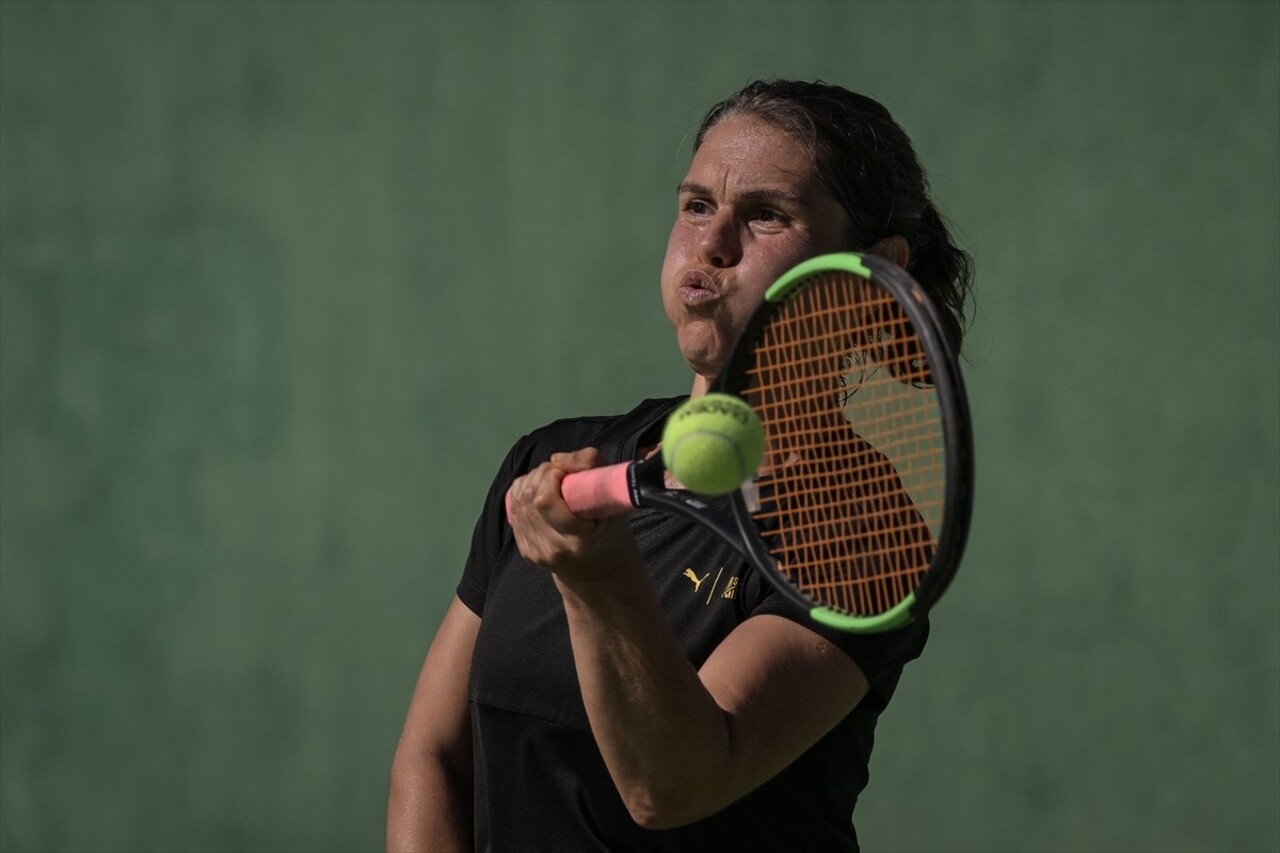 Enplus Masters Kadınlar Tenis Serisi'nin finalleri Ankara Tenis Eğitim Merkezi’nde...